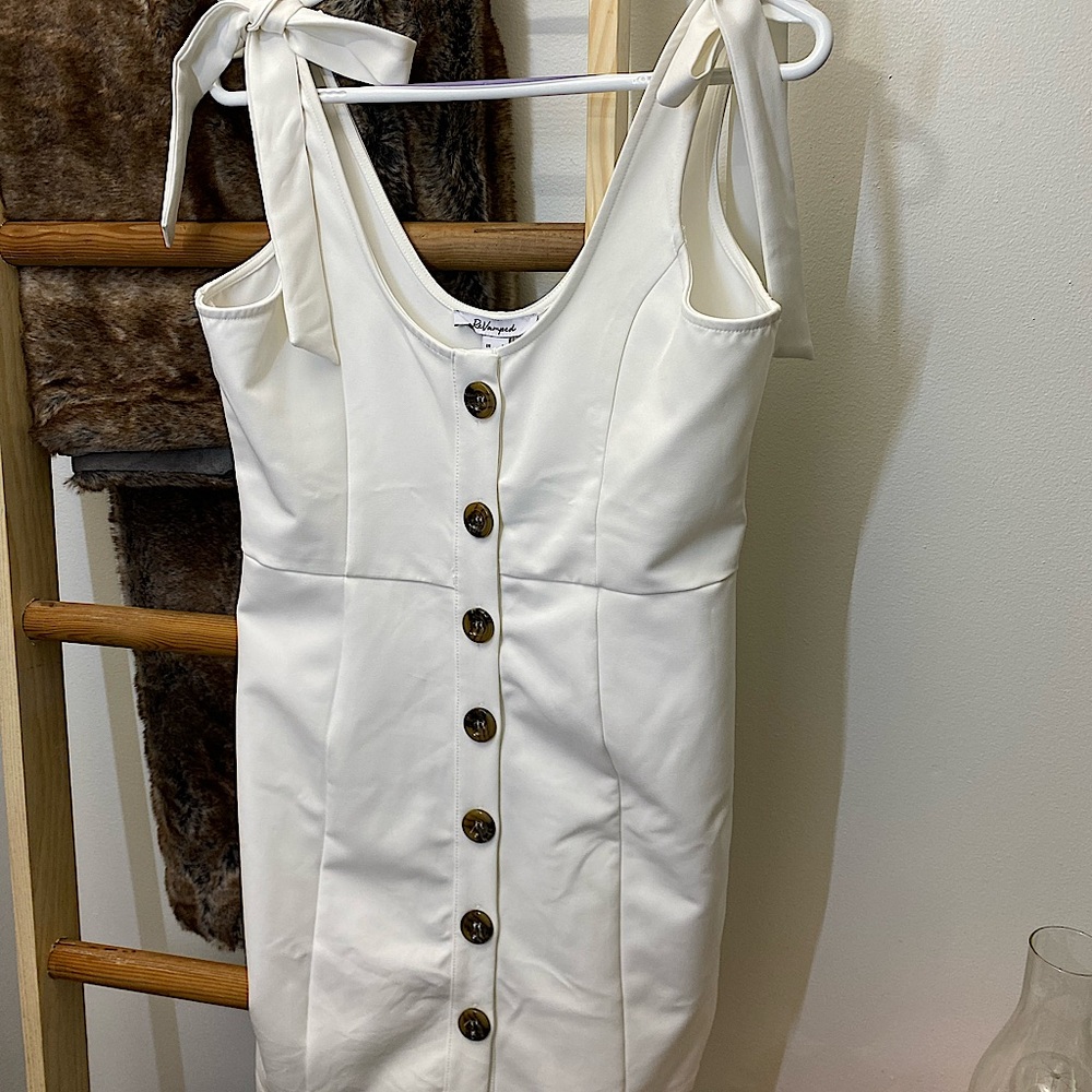 White summer dress